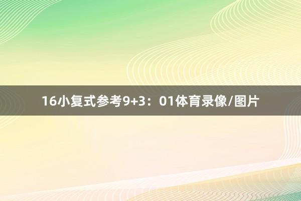 16　　小复式参考9+3：01体育录像/图片